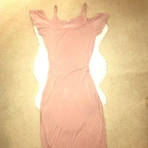 Light pink maxi dress